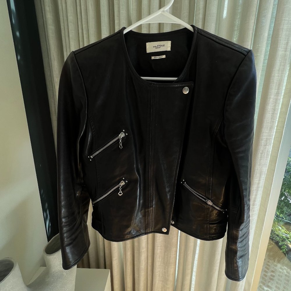 Isabel Marant Leather Jacket, size 40
